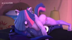 Futanari Twilight Sparkle Futanari Princess Luna And Futanari Rarity