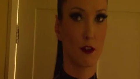 kinky Wife In PVC With Crossdressing spouse