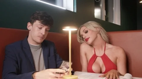 Trans Angels: Cowgirl Riding Her Creamy Fill