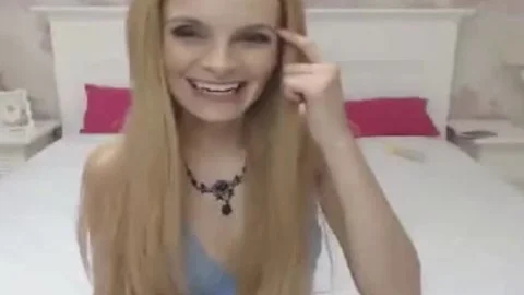 naughty blond shemale Plays Her Hard 10-Pounder