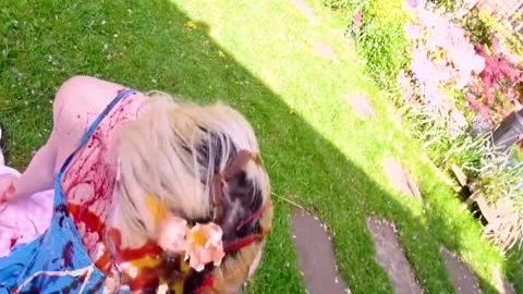 Humiliation Picnic - TS Sasha De Sade Degraded And Crying On Picnic Date