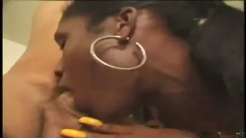 hawt black tranny Taking White rod Inside her pooper