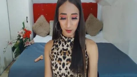 Skinny oriental shemale excellent Camshow