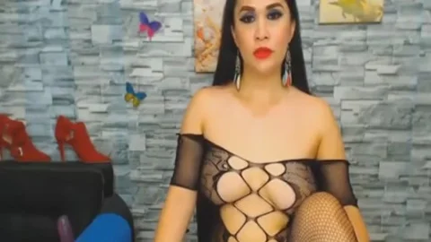 large tits shelady Strokes Her large ramrod
