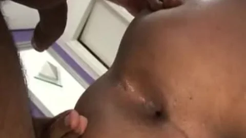 pooper joy For A blond TS babe
