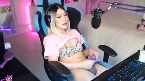 naughty young Miko Rico Makes A Cummy Mess On Her Chest