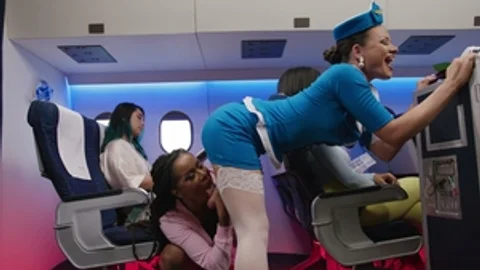 Futa World: Sneaky Sex Acts 30,000 Feet Up