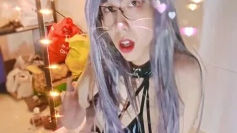 nasty asian Sissy Masturbate Hard