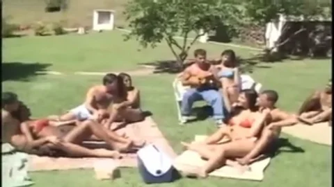 mad Outdoor group sex With trannys