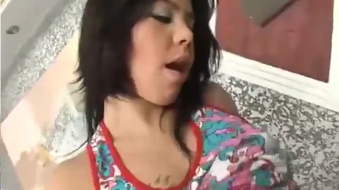 3some Flaming pounding With Using thong-on