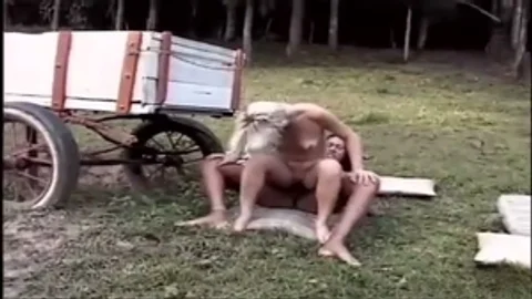 Interracial slam On A Farm