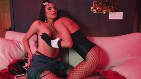 Transfixed: Cumshot Chronicles: Titty-Fucking Trans Titans