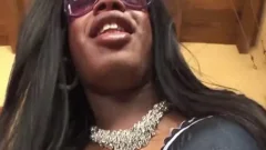 massive 10-Pounder darksome tranny Assfucking A White lad