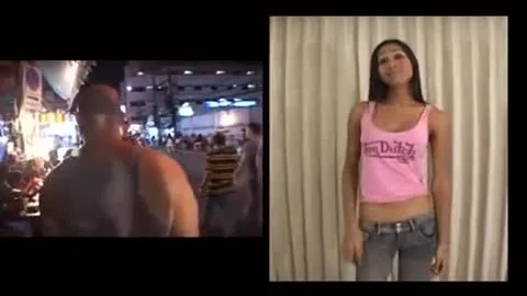 Shemale bends to get fucked