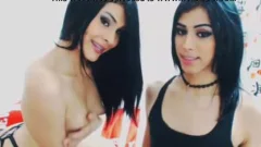 Skinny ladyboys suck massive Hard weenies