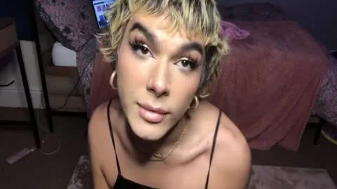 Fucking hard british femboy in uniform