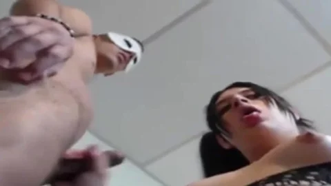 excited tranny nailed By Her Boyfriend