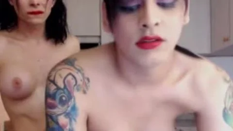 sheboy pair Doggystyle Sex teens