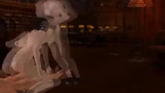 delicious 3D lady-man chick Getting A Double T