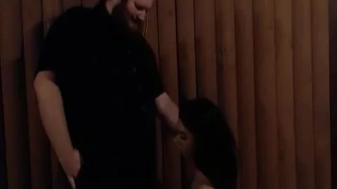Not Too bulky guy receives The TS oral-service