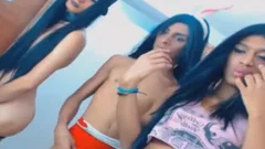 outstanding Three ladyboy undress And Masturbate penis