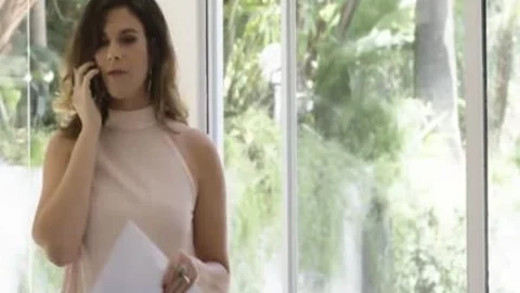 busty brunette hair TS Kendall Penny Cheats With one more Hung