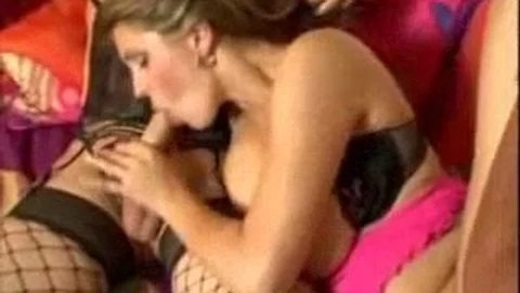 2 trannies enjoy A Woman