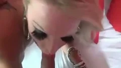 pounding filthy blonde sucks And plows In POV
