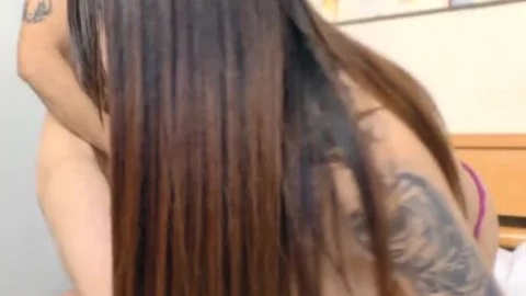 shelady Marcelle Herrera gets Double butthole