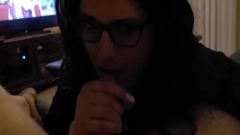 Transgirl Drinks big Load