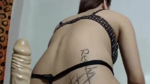 A ladyboy Who Enjoys plowing Her butthole With dildos