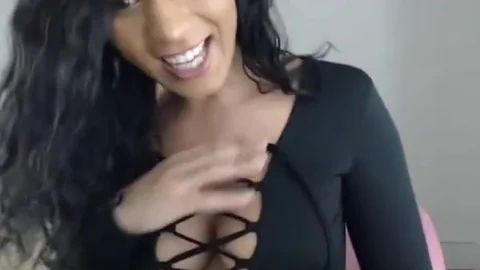 superlatively valuable ladyboy Scene With webcam, humongous milk sacks Scenes