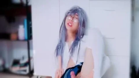 asian Crossdresser Masturbate Afterschool CuteAsianSiss