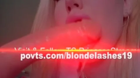 legal age teenager blond College shelady blowing gigantic sextoy web camera