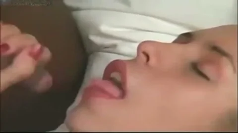 Interracial threesome Copulation