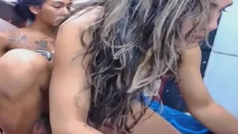 nice-looking tranny sucks Her ladyboy Gf And gets A wonderful plowing