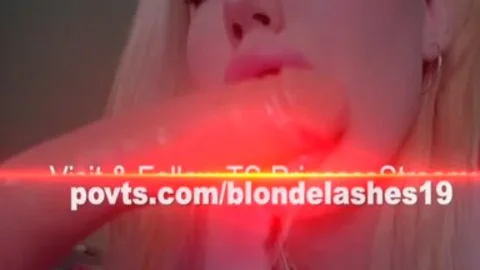 legal age teenager blond College shelady blowing gigantic sextoy web camera