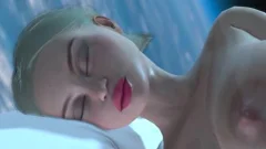 Earth Orbit - A Sex journey. Sex In Space Station! 3d Dickgirl Plays With A yummy 