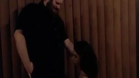 Not Too bulky guy receives The TS oral-service