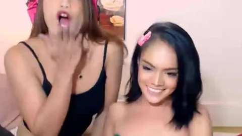 breasty tgirl Playing Their big ramrod On cam