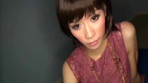Exotic Japanese cutie In Hottest suck job JAV clip