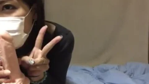 fine oriental College beauty Cd fake penis Play