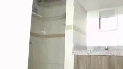 Columbian jerk off In Shower