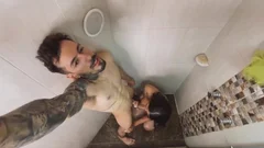 Having A Shower bang With A stunning shelady