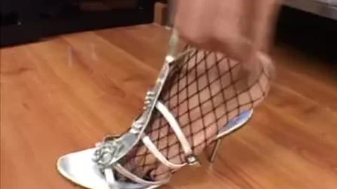 wild asian Ladyboy In nylons