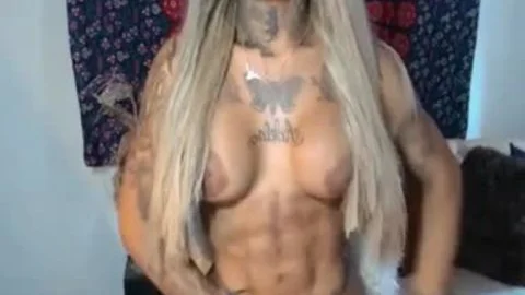 blonde ebon T beauty giant melons large shlong