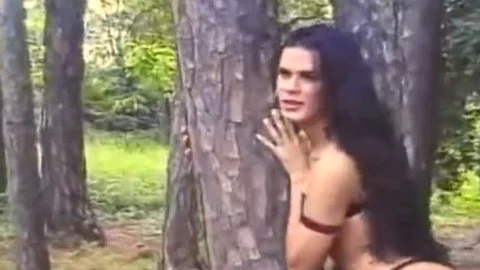 Outdoor t-girl joy