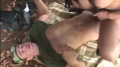 Carla Abiazzi bonks With A Soldier