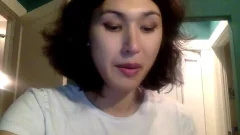 lustful Sarah Seagreen's butthole Toying And Mukbang Show