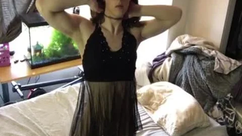 teen Trans girl Shows Off Her big 10-Pounder